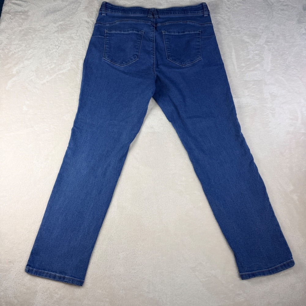 Angels Forever Young Everluxe Lift Skinny Jeans Womens 14/32 Medium Wash